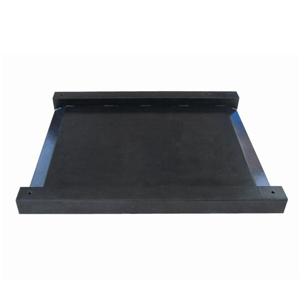 LESAK 4TUVN0808LDFWL, 600kg/200g, 800x800mm, lak (Nájezdová snížená váha s vestavěnými nájezdy včetně indikátoru)