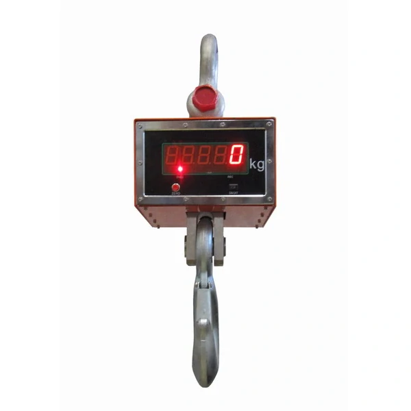 LESAK JEV, 50t/20kg (Závěsná/jeřábová váha s dálkovým ovládáním a svítícím LED displejem)
