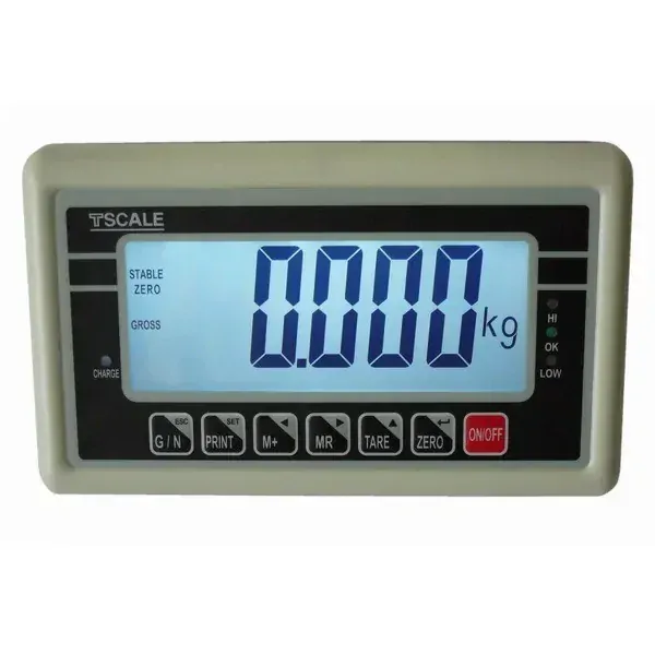 TSCALE BW, IP-54, plast, LCD (Vážní indikátor pro obchodní vážení)