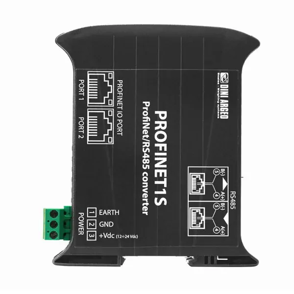 DINI ARGEO - PROFINET1S, indikátor hmotnosti, rozhraní PROFINET (Indikátor hmotnosti DINI ARGEO pro průmyslové aplikace, DIN lištu, rozhraní PROFINET)