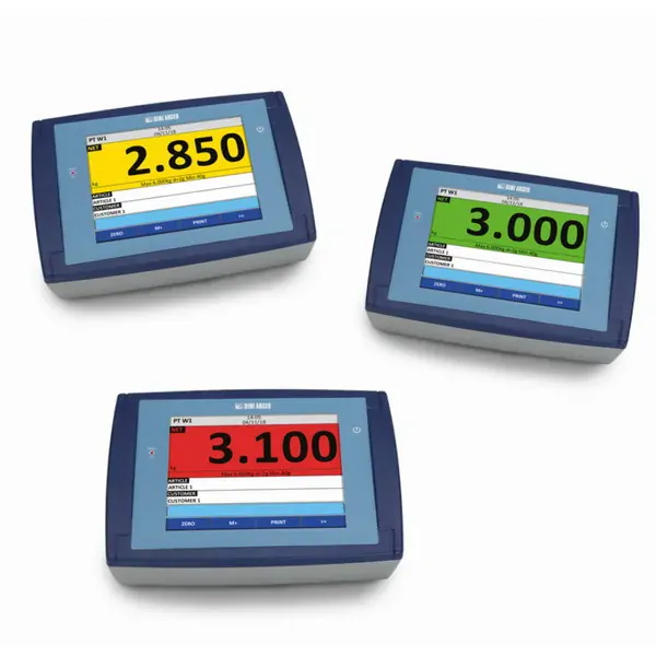 DINI ARGEO 3590ET8 "TOUCH": dotykový LCD 8", plast (3590ET8 "TOUCH": 8 "Indikátor hmotnosti s dotykovou obrazovkou pro průmyslové aplikace )