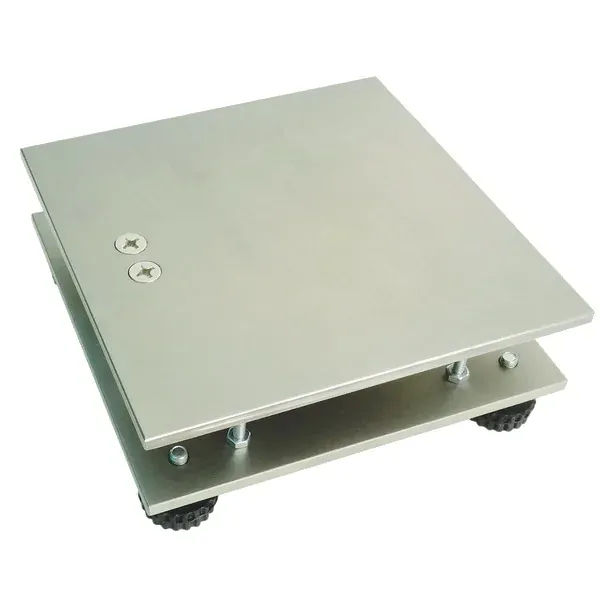 LESAK 1T1515NN, 6kg, 150x150mm, nerez (Vážní můstek v nerezovém provedení bez vážního indikátoru)