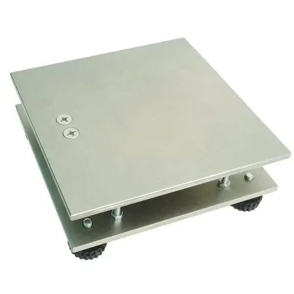 LESAK 1T2020NN, 3kg, 200x200mm, nerez (Vážní můstek v nerezovém provedení bez vážního indikátoru)