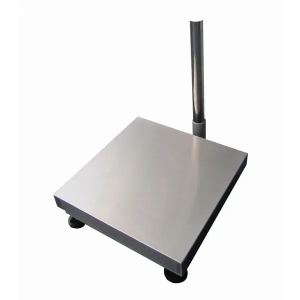 LESAK 1T4040NN, 150kg, 400x400mm, nerez (Vážní můstek v nerezovém provedení bez vážního indikátoru)