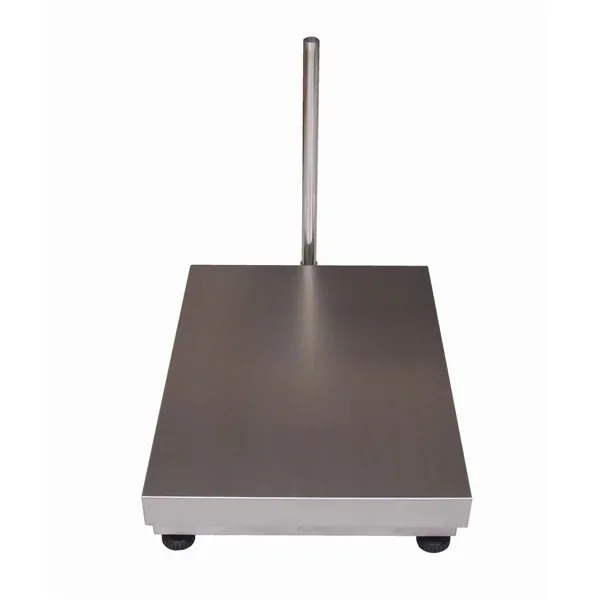 LESAK 1T6080LN, 500kg, 600x800mm, l/n (Vážní můstek v lakovaném provedení s nerezovým plechem bez vážního indikátoru)