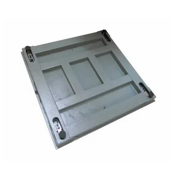 LESAK 4T1010L-MB, 300kg, 1000x1000mm, lak (Podlahová vážní plošina v lakovaném provedení bez vážního indikátoru)