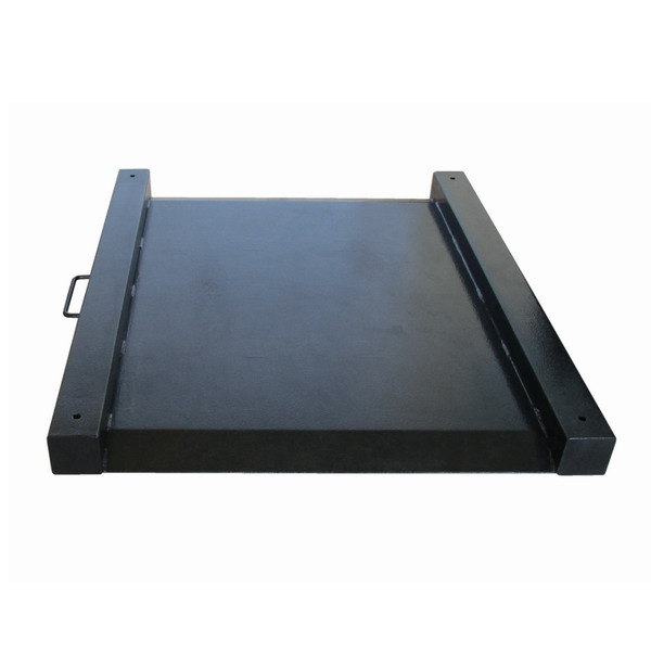 LESAK 4TUVN0808L-DFWL, 300kg/100g, 800x800mm, lak (Nájezdová váha s vestavěnými nájezdy včetně indikátoru)