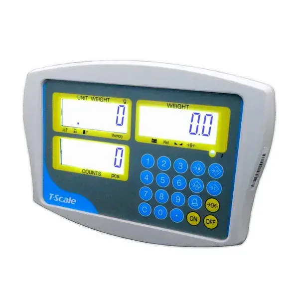 TSCALE KC, IP-54, plast, LCD (Vážní indikátor pro kontrolní vážení pro počítání kusů)