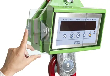 DINI ARGEO  MCWHU25-3 , jeřábová váha do 25 tun (Závěsná jeřábová váha pro kontrolní vážení s dvojí ochrannou)