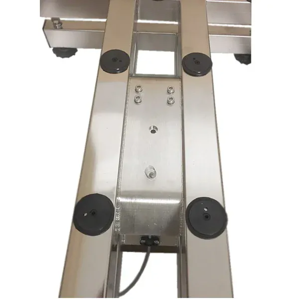 LESAK 1T6080NN, 60kg, 600x800mm, nerez (Vážní můstek v nerezovém provedení bez vážního indikátoru)