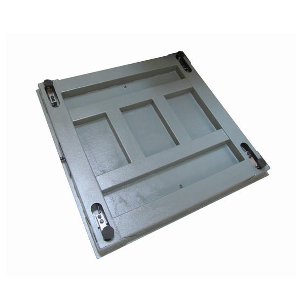 LESAK 4T1215L-MB-DFWL, 3000kg/1kg, 1200x1500mm, lak (Podlahová váha v lakovaném provedení s vážním indikátorem)