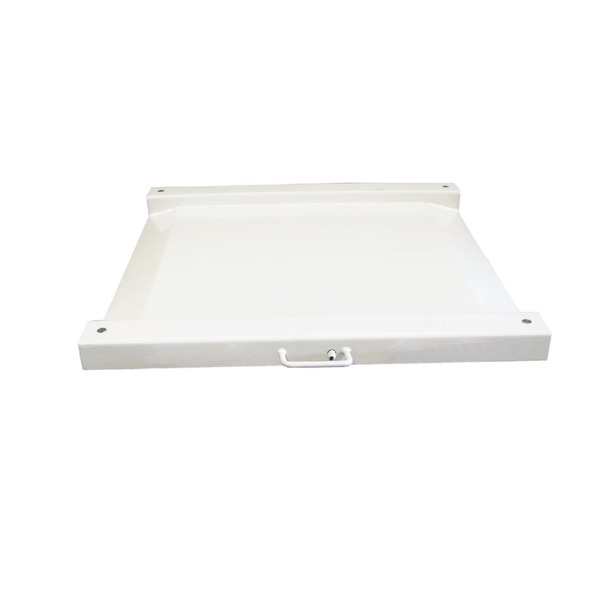 LESAK 4TUVN0808LDFWL, 600kg/200g, 800x800mm, lak (Nájezdová snížená váha s vestavěnými nájezdy včetně indikátoru)