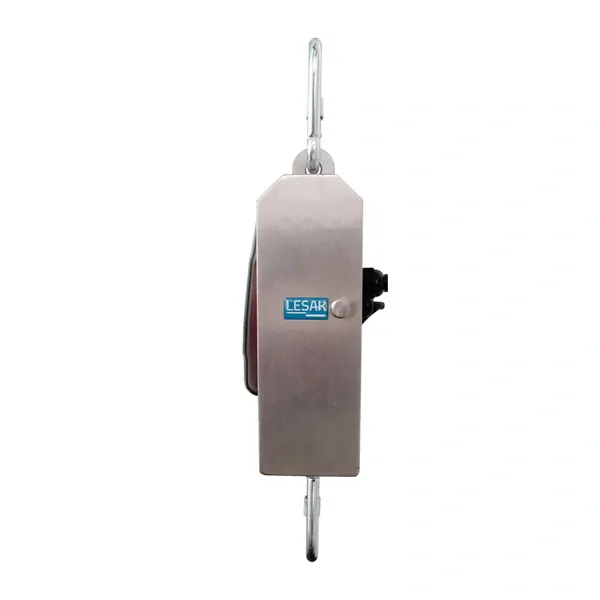 LESAK J1-RWS-IP, 6kg/2g, nerez (Závěsná/jeřábová voděodolná váha pro obchodní vážení s LCD displejem v nerezu)
