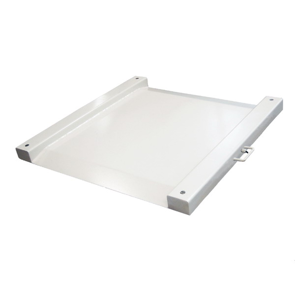 LESAK 4TUVN0808LDFWL, 600kg/200g, 800x800mm, lak (Nájezdová snížená váha s vestavěnými nájezdy včetně indikátoru)