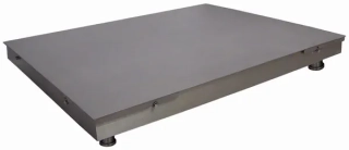 LESAK 4T1520PN, 600kg, 1500x2000mm, nerez (Podlahová vážní plošina v nerezovém provedení bez vážního indikátoru)